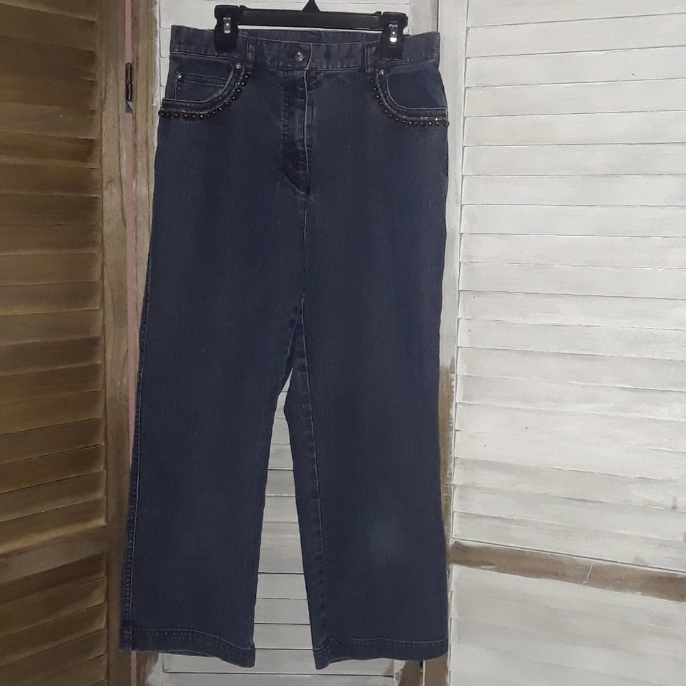 JMS High Rise Capri/Cropped Jeans - Picture 1 of 8